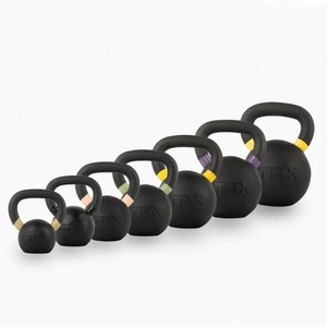 TRX, Trx Rubber Kettlebell Kettlebell schwarz, 