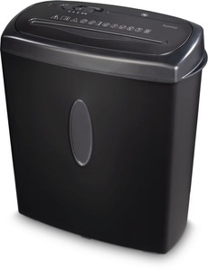 HAMA, Hama Home X10CD Aktenvernichter Streifenschnitt 4 x 40 mm 15 l Blattanzahl (max.): 11 Sicherheitsstufe 2 Vernichtet auch, HAMA Home X10CD - Aktenvernichter (Schwarz)