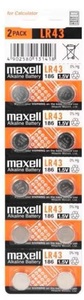 Maxell Europe LTD., Maxell Europe LTD. Maxell Europe LTD, Maxell Europe LTD. Knopfzelle LR43 10 Stück