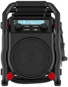 PerfectPro, PerfectPro UBOX400R Baustellenradio DAB+, UKW Bluetooth®, AUX, DAB+, UKW stoßfest Schwarz, Perfectpro DAB+ Radio UBOX 400R Schwarz
