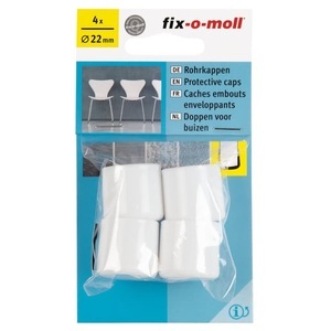 FIX-O-MOLL, Fix-O-Moll Rohrkappe Ø 22 mm 4 x Rohrkappen, 