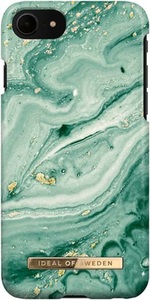 Apple, iDeal of Sweden - iPhone SE (2020) / 8 / 7 / 6S / 6 Hardcase Hülle (IDFCSS21-I7-258) - Mint Swirl Marble, 