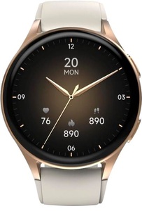 HAMA, HAMA 8900 - Smartwatch (Armband Breite: 2.2 cm, Silikon, Gold/Beige), HAMA 8900 - Smartwatch (Armband Breite: 2.2 cm, Silikon, Gold/Beige)