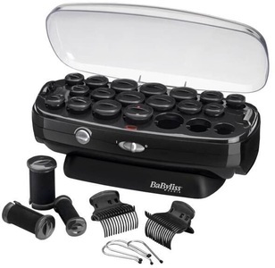 BaByliss Pro, BaByliss Paris - Lockenwickler-Set Ceramic RS035CHE, Babyliss Lockenwickler Ceramic RS035CHE Heiz-Lockenwickler ? Lockenstab ? Schwarz