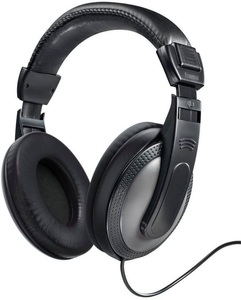 HAMA, HAMA ShellTV - Fernsehkopfhörer (Over-ear, Schwarz), HAMA Shell TV - Fernsehkopfhörer (Over-ear, Schwarz)