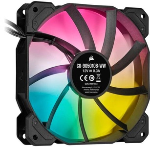 Corsair, iCUE SP120 RGB Elite Performance 120x120x25, Gehäuselüfter, 
