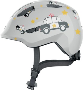 Abus Smiley 3.0 Velohelm hellgrau
