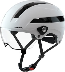 Alpina, Alpina Soho Visor Velohelm weiss, Alpina SOHO VISOR Velohelm weiss
