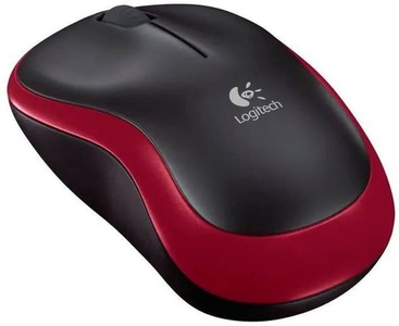Logitech, Logitech Wireless Mouse M185 RED - Maus, Logitech Maus M185 Wireless