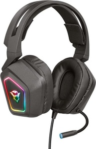 Trust Computer, Trust Computer Trust Headset GXT 450 Blizz RGB, Trust GXT 450 Blizz Gaming Headset, black, 23191