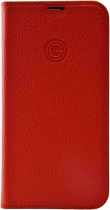 MiKE GALELi, Mike Galeli - iPhone 13 Echtleder Book Case Tasche Flip Cover Hand Made (MARCIP13-M04) - Rot, 