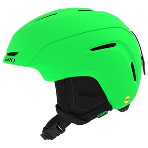 undefined, Giro Neo Jr. MIPS Helm matte bright green II, Giro Neo Jr. MIPS Kinder Skihelm - Matte Bright Green II (Grösse: S)