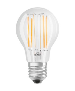 Osram, OSRAM LED EEK A++ (A++ - E) E27 Glühlampenform 7.5 W = 75 W Warmweiß (Ø x L) 60 mm x 105 mm 1 St., OSRAM LED RETRO Glass Bulb 7,5-W-LED-Lampe E27, klar