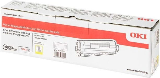 OKI, OKI 47095701 Toner gelb, Toner gelb 47095701