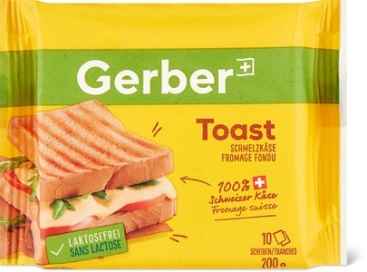 Gerber, Gerber Scheiben Toast 200g, Gerber Toast Schmelzkäse