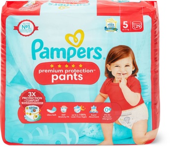Pampers, Pampers Premium Protection Pants Gr5 12-17kg Junior Sparpack (29 Stück), Pampers Premium Protection Pants