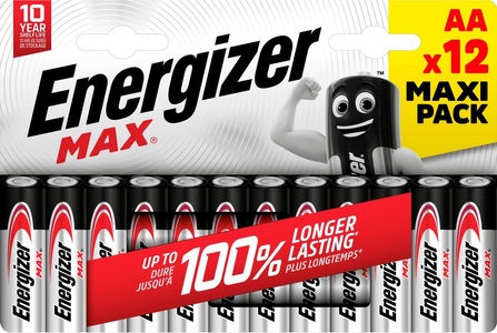Energizer, Energizer Max Aa/Lr6 (12Stk.) Batterie, Energizer Max Batterien AA