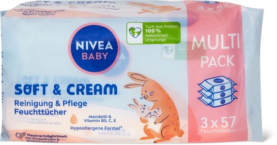 Nivea Baby, Nivea Baby Baby-Feuchttücher, Nivea Baby Baby-Feuchttücher