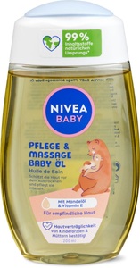 undefined, NIVEA Baby Pflege & Massage Öl (1 Stück), Nivea Baby Pflege & Massage Baby Öl (200ml)