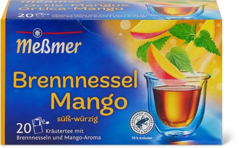 Messmer, Messmer Brennnessel-Mango 35g, Messmer Kräuterteemischung