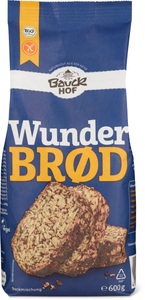 Bauckhof, Bauckhof Bio Wunderbrød Haferflockenbrot, Backmischung, Bauckhof Brotmehlmischung