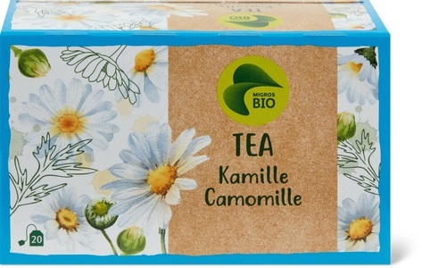 Bio, Bio Kamille Tee 22g, Migros Bio Tee