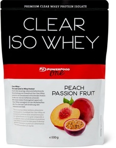 PowerFood, Powerfood Clear Iso Whey Instantgetränkepulver auf Proteinbasis, Powerfood Clear Iso Whey Instantgetränkepulver auf Proteinbasis