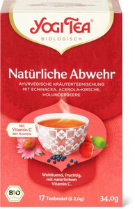 Yogi Tea, YOGI TEA Natürliche Abwehr (17x2 g), Yogi Tea Teemischung