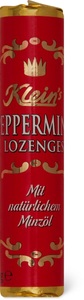 Klein's, Klein's Peppermint (25 g), Klein's Peppermint Rolle (25g)
