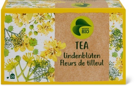 Bio, Bio Lindenblüten Tee 24g, Migros Bio Tee