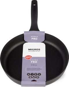 Cucina & Tavola, BRATPFANNE FLACH 28CM TITAN INDUKTION, Migros Kitchen & Co. Pro Bratpfanne
