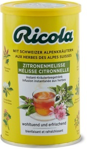 Ricola AG, Ricola Instant-Tee Zitronenmelisse Dose 200 g, Ricola Kräutertee