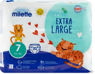 Milette, Milette Baby Care Windeln, Milette Baby Care Windeln