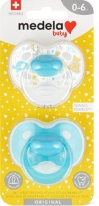 Medela, Medela Baby Schnuller Original Boy 0-6 Monate (2 Stk), Medela Baby Schnuller Original Boy 0-6 Monate (2 Stk)