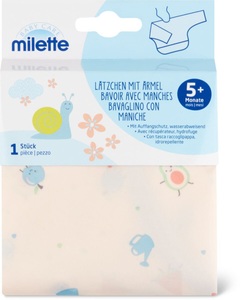 Milette, Milette Baby Care Lätzchen mit Ärmel, Milette Baby Care Lätzchen mit Ärmel