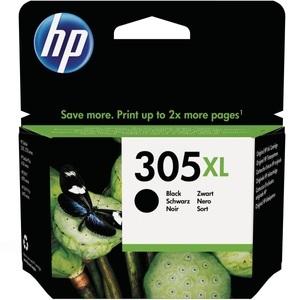 HP INC., HP 305XL - 4 ml - Hohe Ergiebigkeit - pigmentiertes Schwarz - Original - Tintenpatrone, HP Tintenpatrone - 305XL