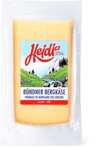 Heidi, Heidi Bündner Bergkäse, Heidi Bündner Bergkäse