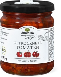 Alnatura, Alnatura Origin Getrocknete Tomaten, Alnatura Origin Getrocknete Tomaten