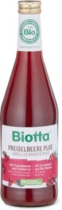Biotta, Biotta Preiselbeere Plus, Biotta Preiselbeere Plus