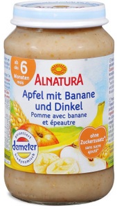 Alnatura, Alnatura Apfel mit Banane und Dinkel, Alnatura Alnatura Apfel mit Banane und Dinkel