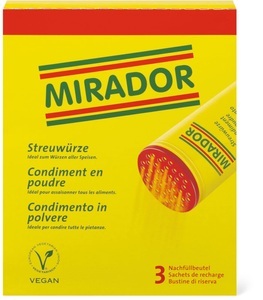 Mirador, Mirador Streuwürze, Mirador Streuwürze