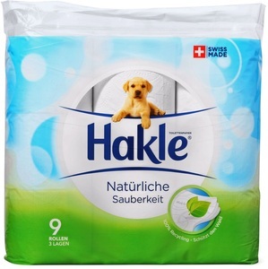 Hakle, Hakle nat.Sauberkeit Toilettenpapier, Hakle Natürliche Sauberkeit (9 Stk)