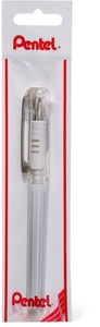 Pentel, Pentel Pentel Gelschreiber, Pentel Hybrid Gel Grip, 1.0mm, weiss, Tintenroller, K230-WO