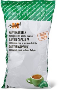 M-Budget, M-Budget Delizio Kaffee 50 Kapseln