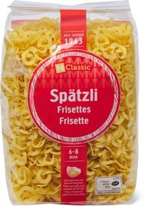 M-Classic, M-Classic Spätzli, M-Classic Spätzli