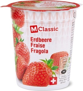 M-Classic, M-Classic Joghurt Erdbeer, M-Classic Joghurt Erdbeer