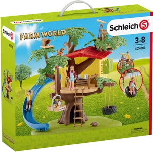 Schleich, SCHLEICH Farm World Set Abenteuer Baumhaus, schleich® Abenteuer Baumhaus
