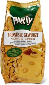 Party, Party Erdnüsse gewürzt, Party Erdnüsse gewürzt
