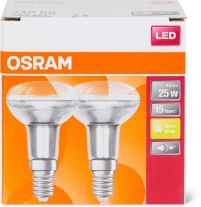 Osram, Osram LED RETROFIT R50 25 E14, Glühbirne LED E14 1.6W 110 Lumen