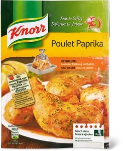 Knorr, Knorr Bratbeutel Paprika, Knorr Bratbeutel Paprika
